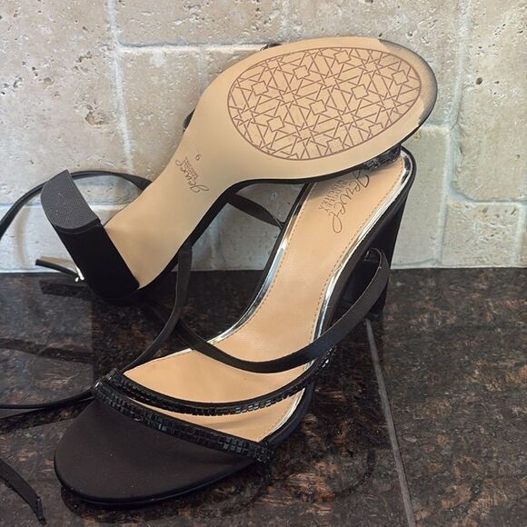 Jewel Badgley Mischka Aura Heeled Sandal - 9 NEW - Picture 9 of 9